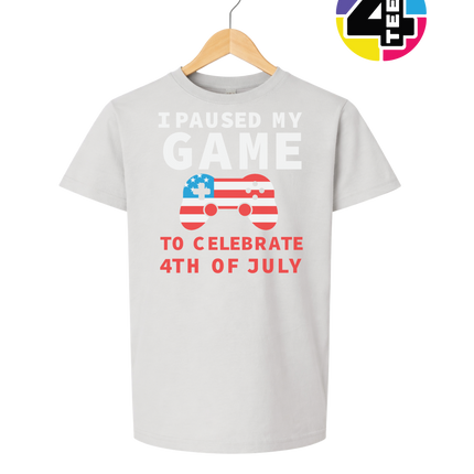 I Paused My Game for the 4th Youth Tee