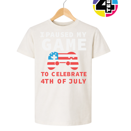 I Paused My Game for the 4th Youth Tee