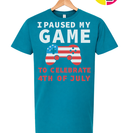 I Paused My Game for the 4th Tee