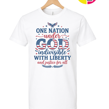 One Nation Under God Liberty Tee