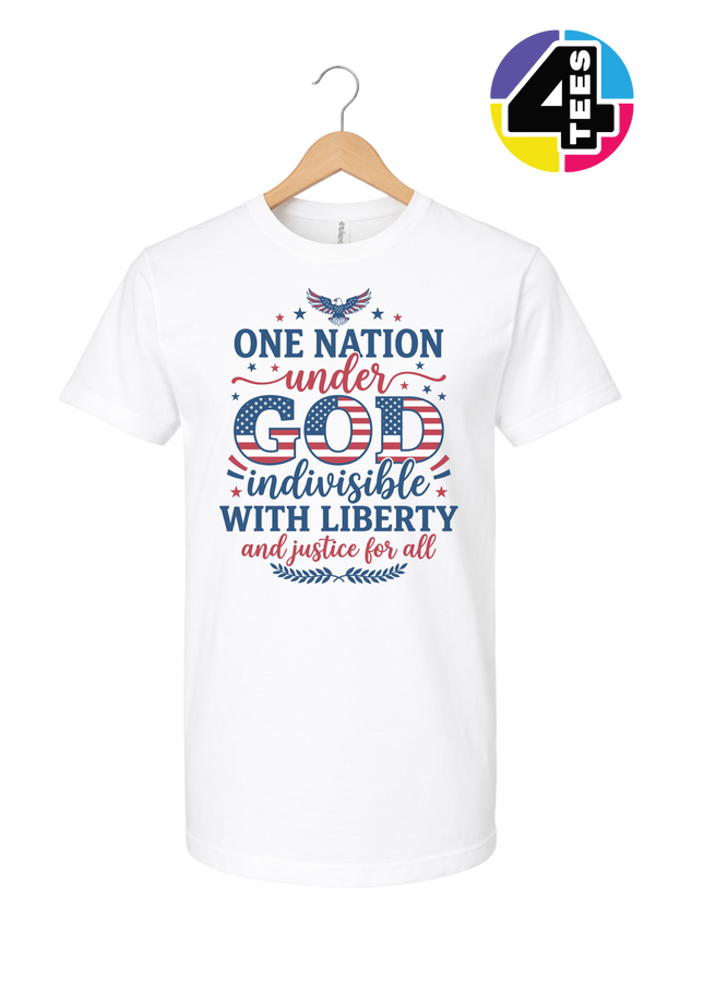 One Nation Under God Liberty Tee