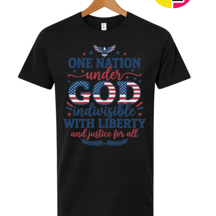 One Nation Under God Liberty Tee