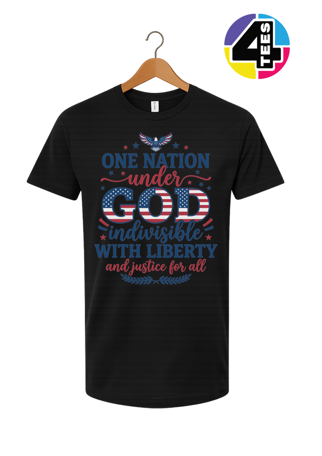 One Nation Under God Liberty Tee