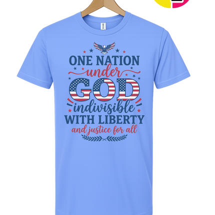 One Nation Under God Liberty Tee