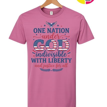 One Nation Under God Liberty Tee