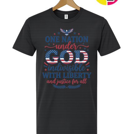 One Nation Under God Liberty Tee