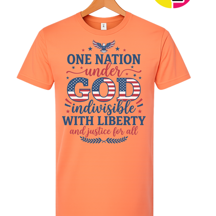 One Nation Under God Liberty Tee