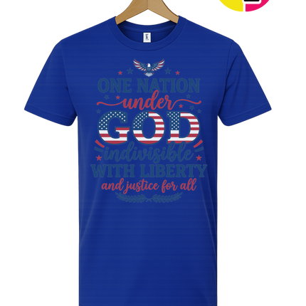One Nation Under God Liberty Tee