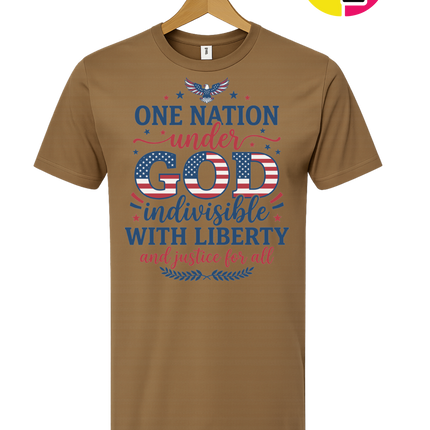 One Nation Under God Liberty Tee