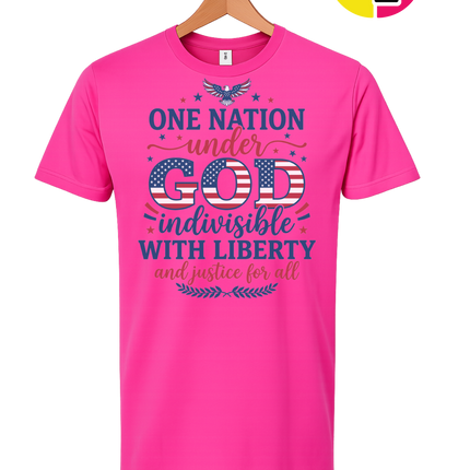 One Nation Under God Liberty Tee
