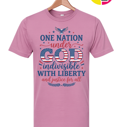 One Nation Under God Liberty Tee