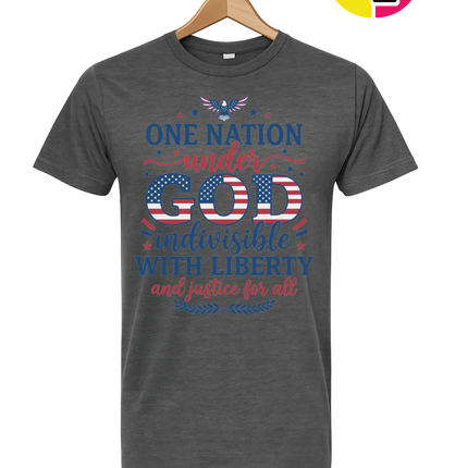 One Nation Under God Liberty Tee