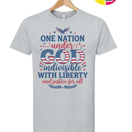 One Nation Under God Liberty Tee