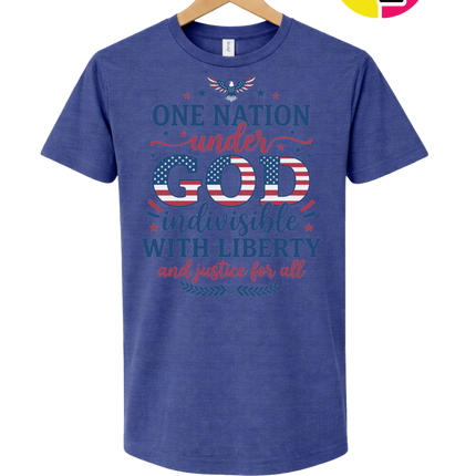 One Nation Under God Liberty Tee