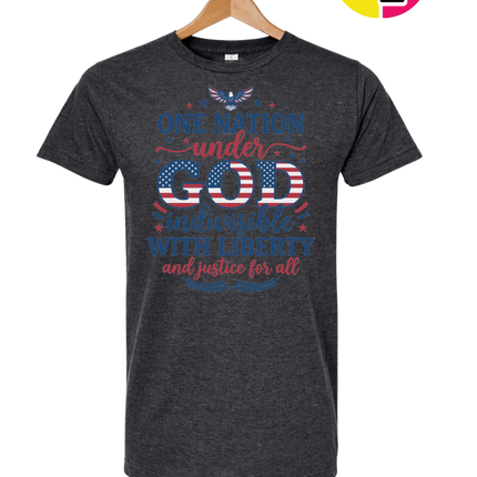 One Nation Under God Liberty Tee