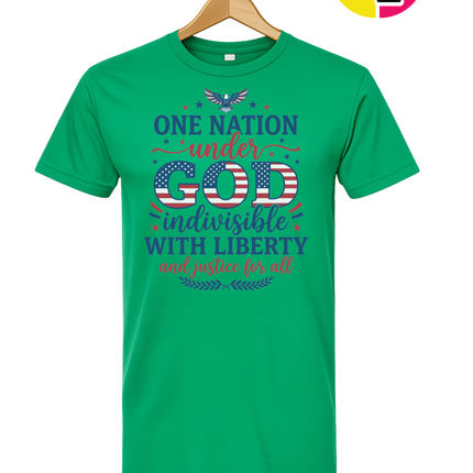 One Nation Under God Liberty Tee