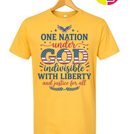 One Nation Under God Liberty Tee