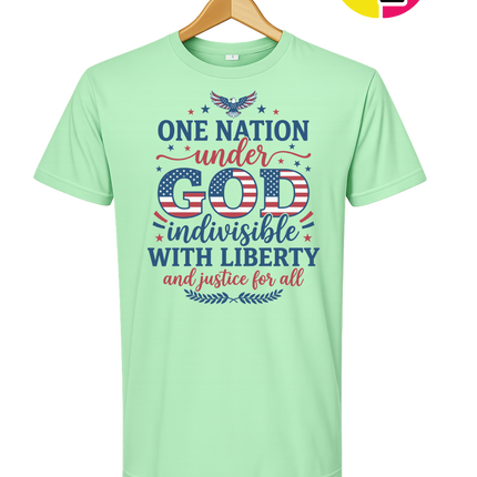 One Nation Under God Liberty Tee