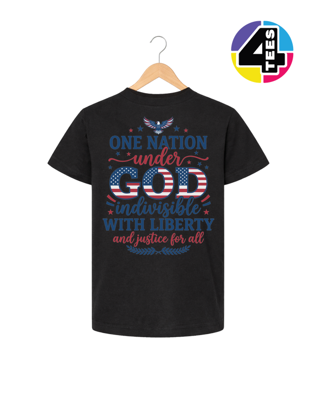 One Nation Under God Liberty Youth Tee