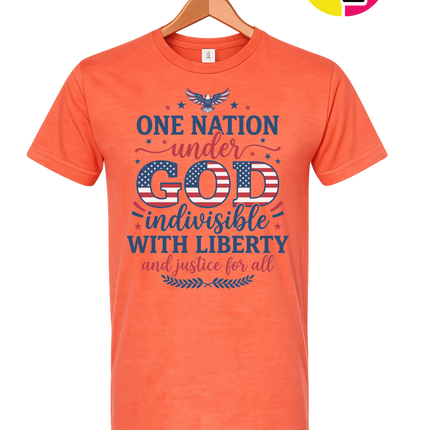 One Nation Under God Liberty Tee