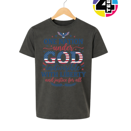 One Nation Under God Liberty Youth Tee