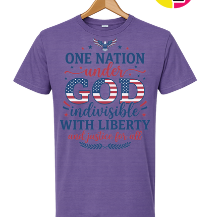One Nation Under God Liberty Tee