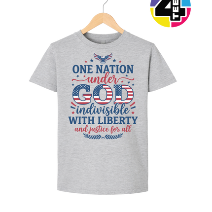 One Nation Under God Liberty Youth Tee