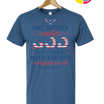 One Nation Under God Liberty Tee