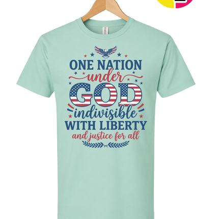 One Nation Under God Liberty Tee