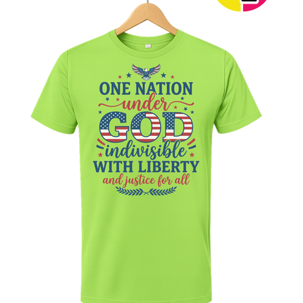 One Nation Under God Liberty Tee