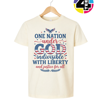 One Nation Under God Liberty Youth Tee