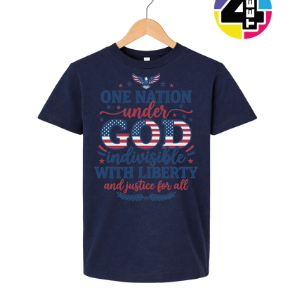 One Nation Under God Liberty Youth Tee