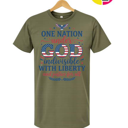One Nation Under God Liberty Tee