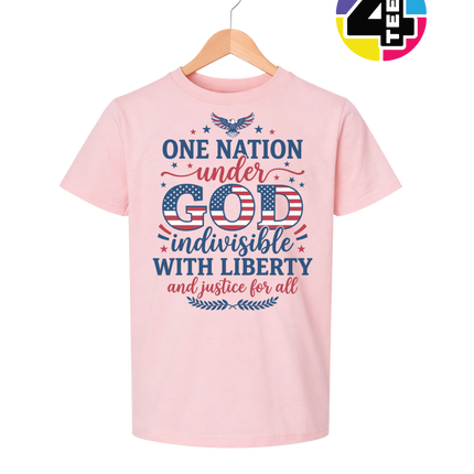 One Nation Under God Liberty Youth Tee