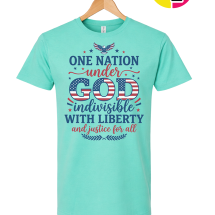 One Nation Under God Liberty Tee