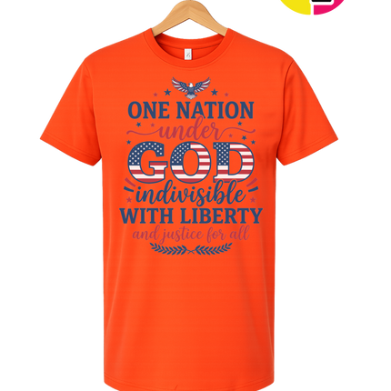 One Nation Under God Liberty Tee