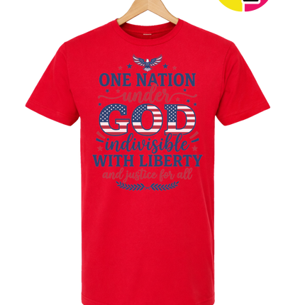 One Nation Under God Liberty Tee