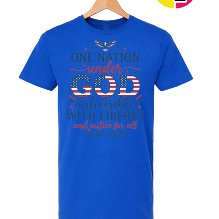 One Nation Under God Liberty Tee