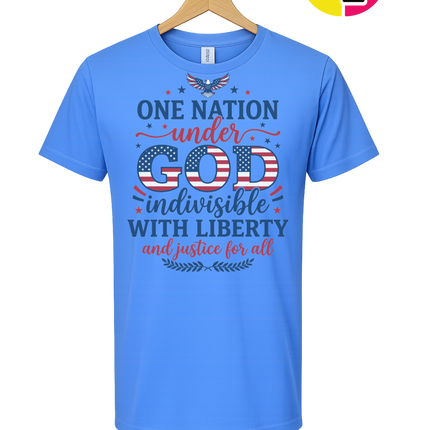 One Nation Under God Liberty Tee