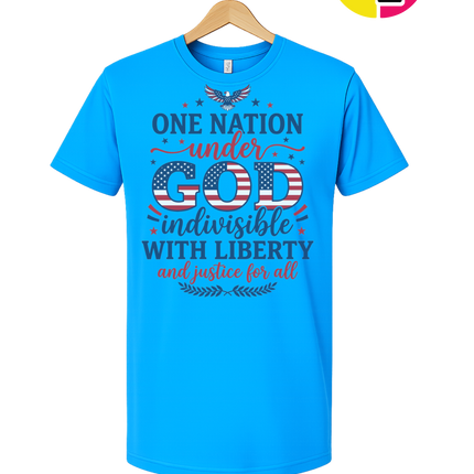 One Nation Under God Liberty Tee