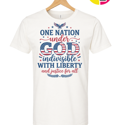 One Nation Under God Liberty Tee