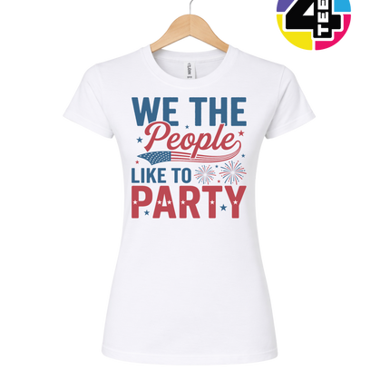 We the People Party Pride Women's Tee