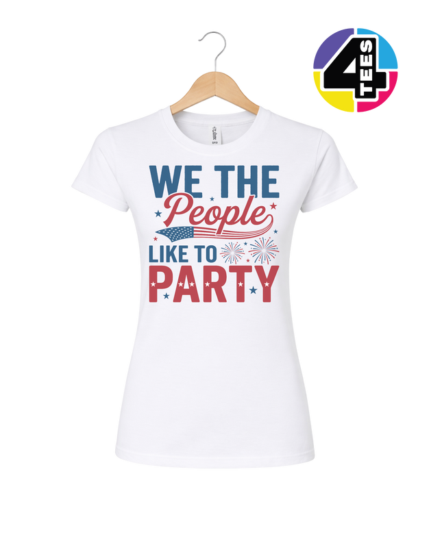 We the People Party Pride Women's Tee