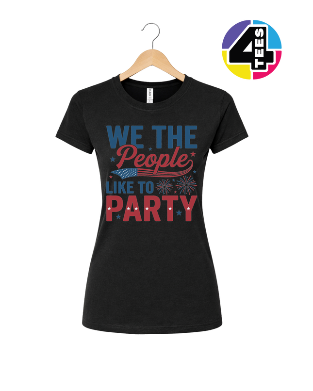 We the People Party Pride Women's Tee
