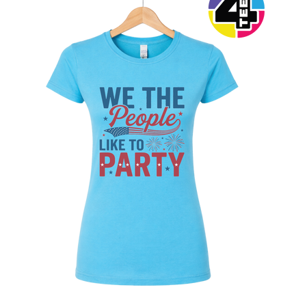 We the People Party Pride Women's Tee