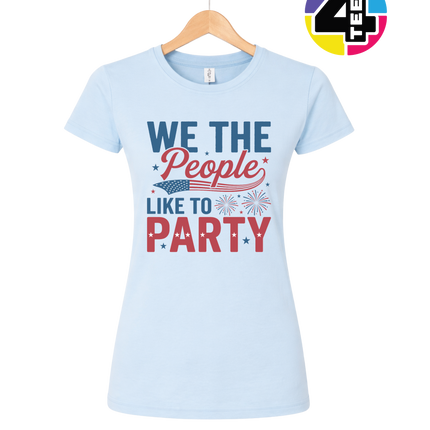 We the People Party Pride Women's Tee