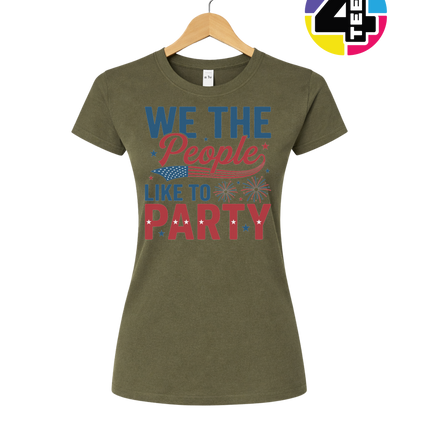We the People Party Pride Women's Tee