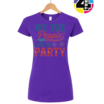 We the People Party Pride Women's Tee