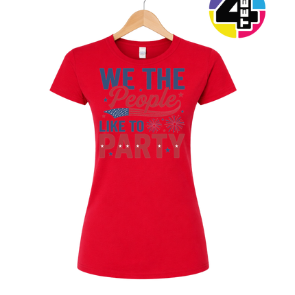 We the People Party Pride Women's Tee