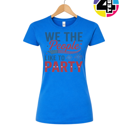 We the People Party Pride Women's Tee